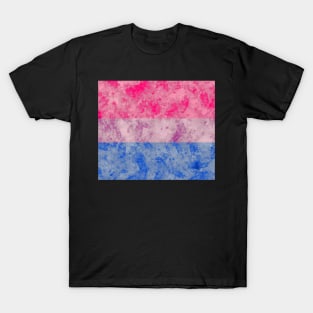 Bi Pride Flag - Water color T-Shirt
